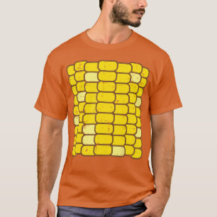 Camiseta Fantasia de Halloween de Milho Foodie Agricultor F