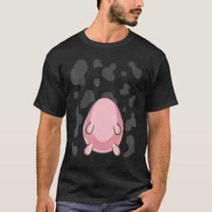 Camiseta Fantasia de Halloween DIY Preguiçosa Vaca Sem Cabe
