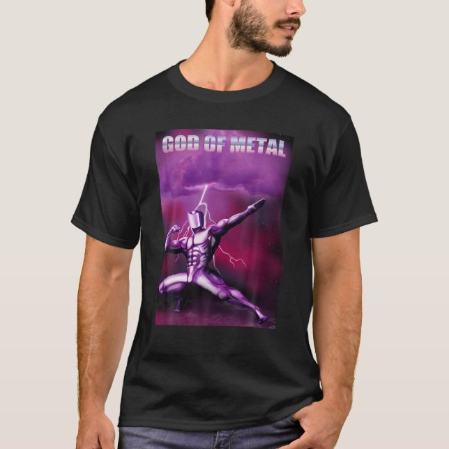 Camiseta Fantasia de Heavy Metal (Frente)