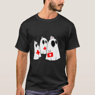 Camiseta fantasia de malva-fantasma da enfermaria, de hallo