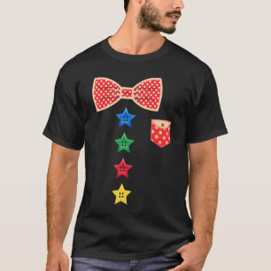 Camiseta Fantasia de Palhaço Maluco de Circo para Menino e