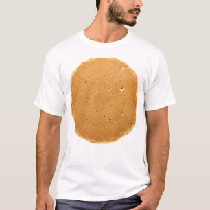 Camiseta Fantasia de Panqueca Café da Manhã Halloween Panqu