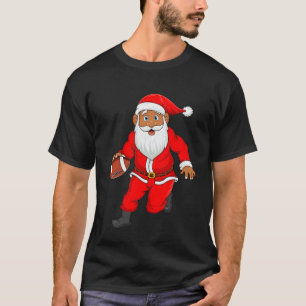 Camiseta Fantasia de pijama de Natal do jogador de futebol