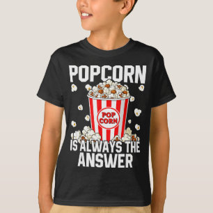 Camiseta Fantasia de Pop Milho Amante de Pipoca Piada
