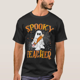 Camiseta Fantasia de professor assustador engraçado de Hall