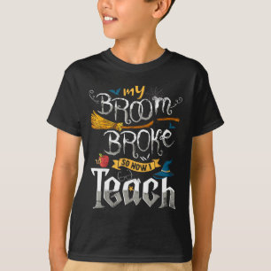 Camiseta Fantasia de professora engraçada no Halloween vass