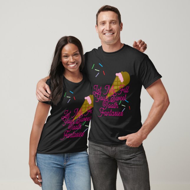 CAMISETA FANTASIA DE SORVETE (Unissex)