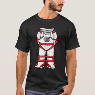 Camiseta Fantasia de Traje Espacial de Astronauta para Hall