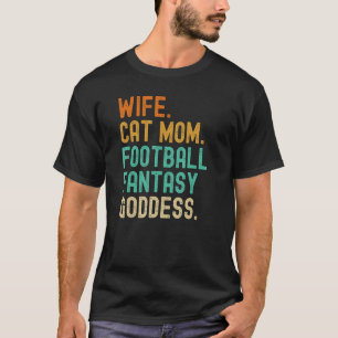 Camiseta Fantasia Deusa de Futebol Mulher Gata Jogadora Eng