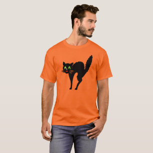 Camiseta Fantasia do Dia das Bruxas, Negra Assustadora e As