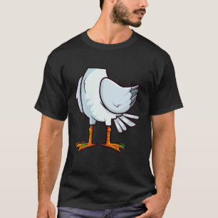 Camiseta Fantasia engraçada de gaivota para o Halloween Fes