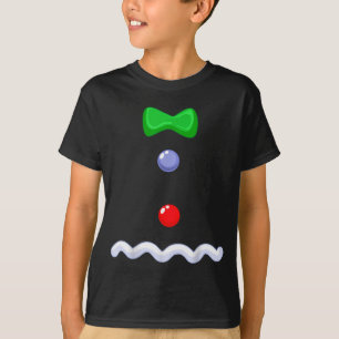 Camiseta Fantasia engraçada de homem de gengibre natal 
