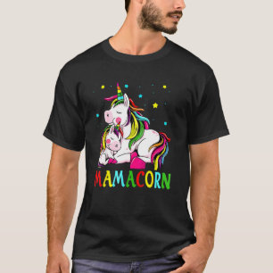 Camiseta Fantasia engraçada de Mamacorn Unicórnio Autismo M