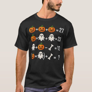 Camiseta Fantasia engraçada de professor de matemática com