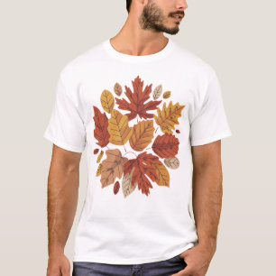 Camiseta Fantasia engraçada de soprador de folhas para o ou