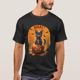 Camiseta Fantasia Engraçada Que Gato Negro Engraçado Assass