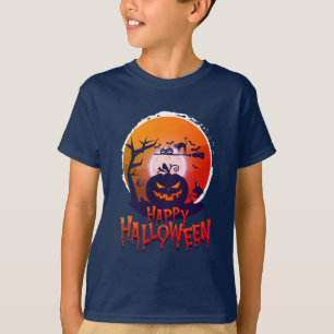 Camiseta Fantasia Feliz de Halloween