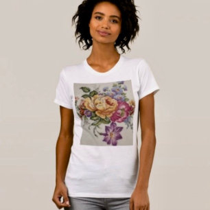 Camiseta Fantasia Floral 