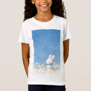 Camiseta Fantasia Floral de Coelho
