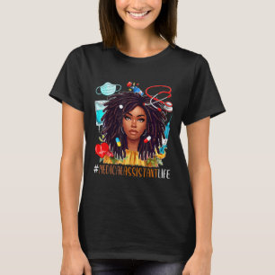 Camiseta Fantasia Médica de Istambul Mulher Afro Orgulhosa