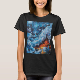 Camiseta Fantasia Polar Surrealista Aurora Boreal