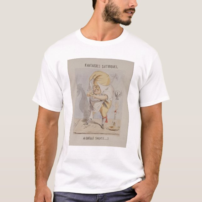 Camiseta Fantasia Satirical, caricatura de Adolfo (Frente)