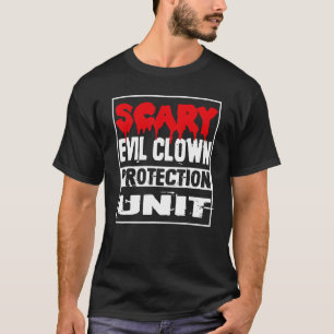 Camiseta Fantasias Adultas Halloween Palhaço Mau Assustador