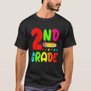 Camiseta Fantasias da 2ª Série Para Crianças Alunos da Segu