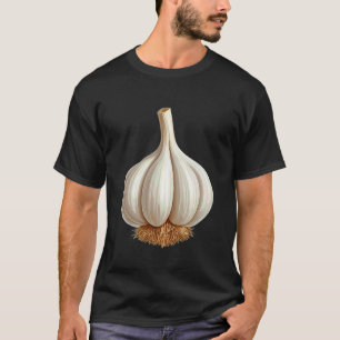 Camiseta Fantasias de Alho Legume Vestir Fantasia Halloween