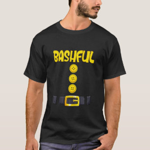 Camiseta Fantasias de Anão do Halloween Tímido Correspondên