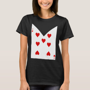 Camiseta Fantasias de cartas de baralho originais de Hallow