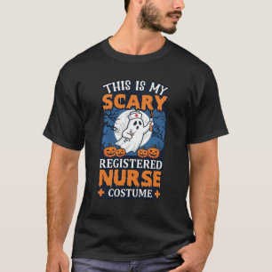 Camiseta Fantasias de Enfermeira Registrada Assustadora Abó