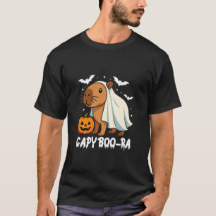 Camiseta Fantasias de Fantasma de Capivara Halloween Fofa C