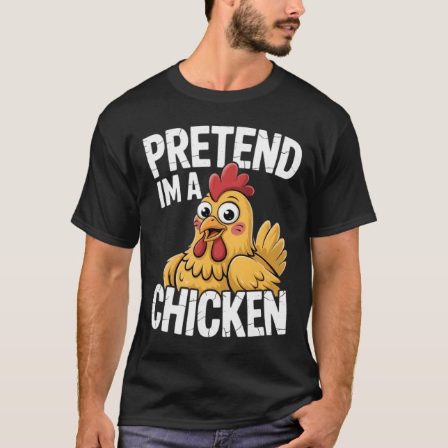 Camiseta Fantasias de Frango _1  (Frente)