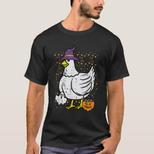 Camiseta Fantasias de Frango Galo de Halloween Fazendeiro H
