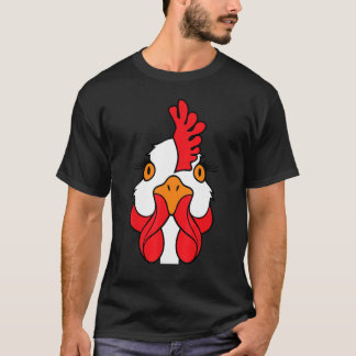 Camiseta Fantasias de Galinha Fofa de Halloween para Crianç