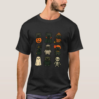 Camiseta Fantasias de Halloween Cane Corso Cachorro Fantasm