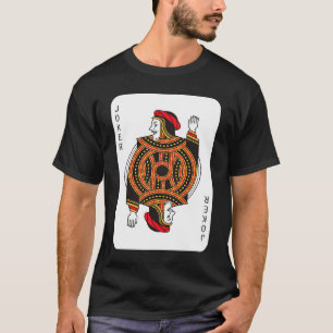 Camiseta Fantasias de Halloween de Carta de Baralho Coringa