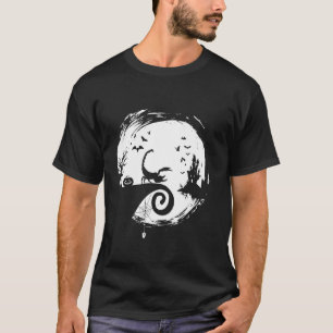 Camiseta Fantasias de Halloween de escorpião Silhueta da lu