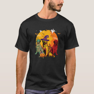 Camiseta Fantasias de Halloween de Golden Retriever para Ca
