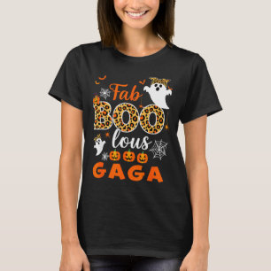 Camiseta Fantasias de Halloween Fofos Leopardo Boo Gaga Sok