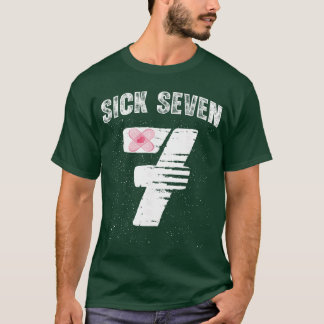 Camiseta Fantasias de Halloween Sick Seven 67