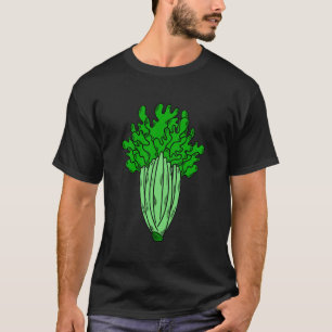 Camiseta Fantasias de Legume de Halloween de Talos de Aipo 