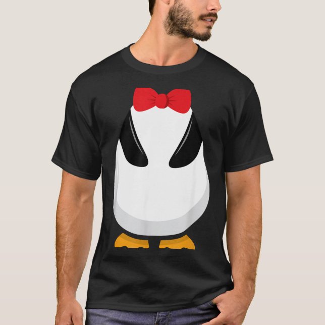 Camiseta Fantasias de Pinguim (Frente)