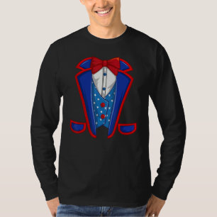 Camiseta Fantasias do Tio Sam 4 de Julho Halloween Tio Sam