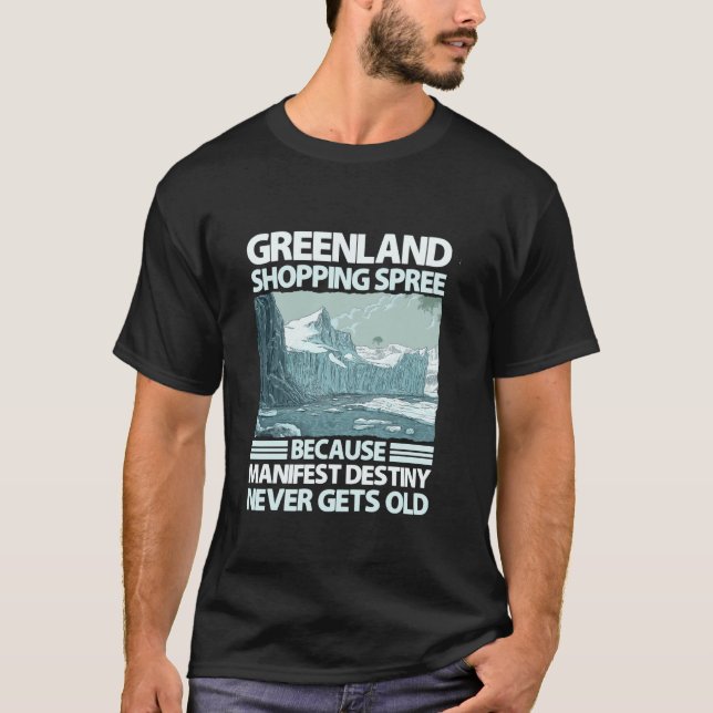 Camiseta Fantasias para Piada e Sátira da Farra de Compras  (Frente)