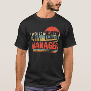 Camiseta Fantasias preguiçosas de Halloween Karen Fale com