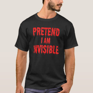 Camiseta Fantasie Eu Sou Fantasia Invisível Infantil Hall