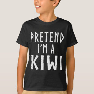 Camiseta Fantasie um kiwi família halloween fantasia combin