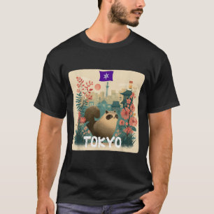 Camiseta Fantasioso Traje de Guaxinim Animal Toxyko para Me